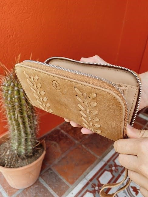 printable leather wallet pattern pdf free